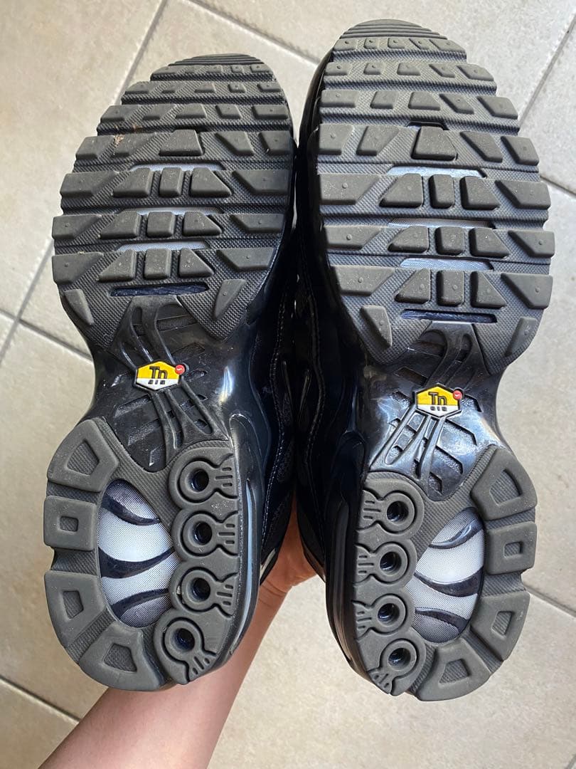 ナイキエアマックスプラス　27.5cm　トリプルブラック　黒　NIKE 状態　良