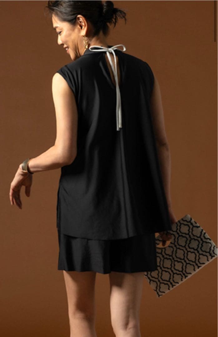 新品　未使用　前田典子コラボ　スイムウェア　水着