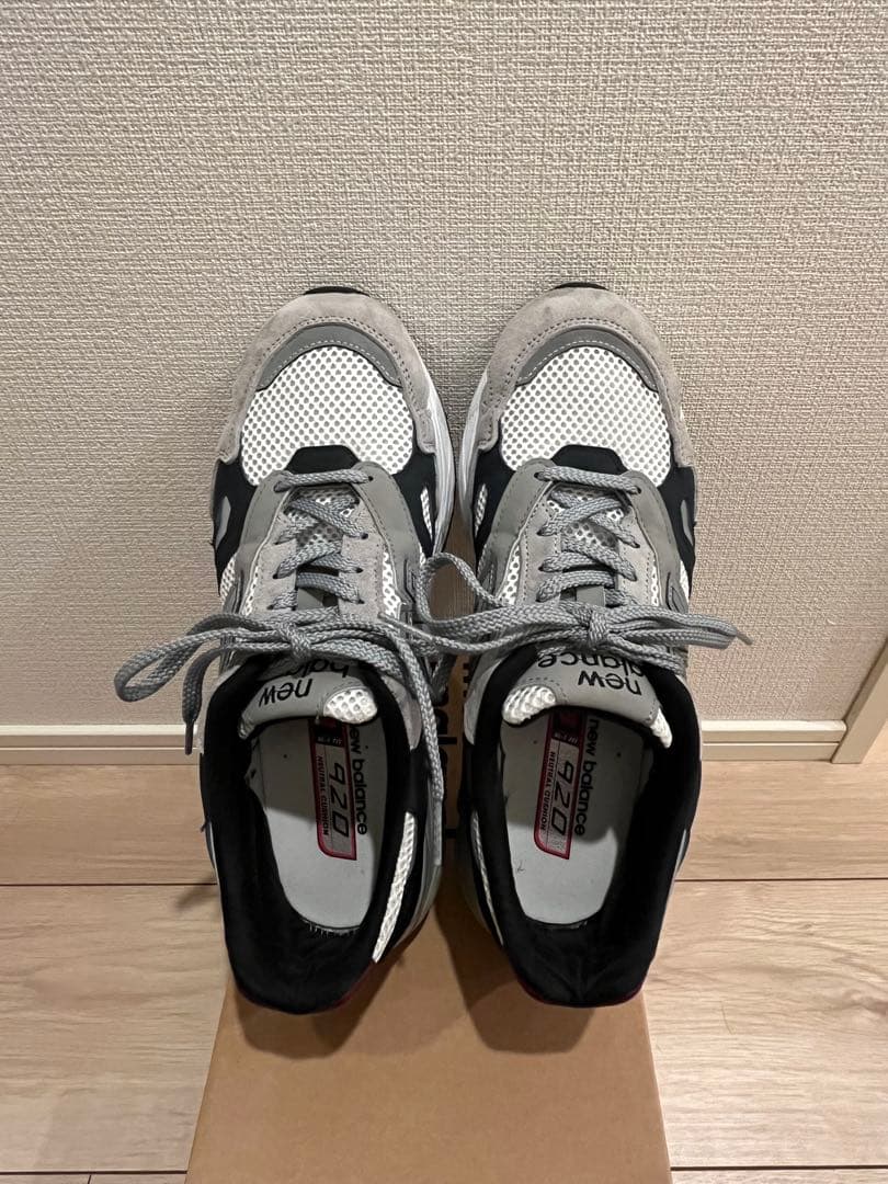 new balance M920NBR 26.5cm グレー/ブラック