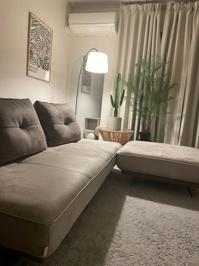 引越しセール中@Meg アルフレードソファ&オットマン&背もたれ2個 アルフレード オットマンスモール ｜【関家具公式通販サイト】 関家具