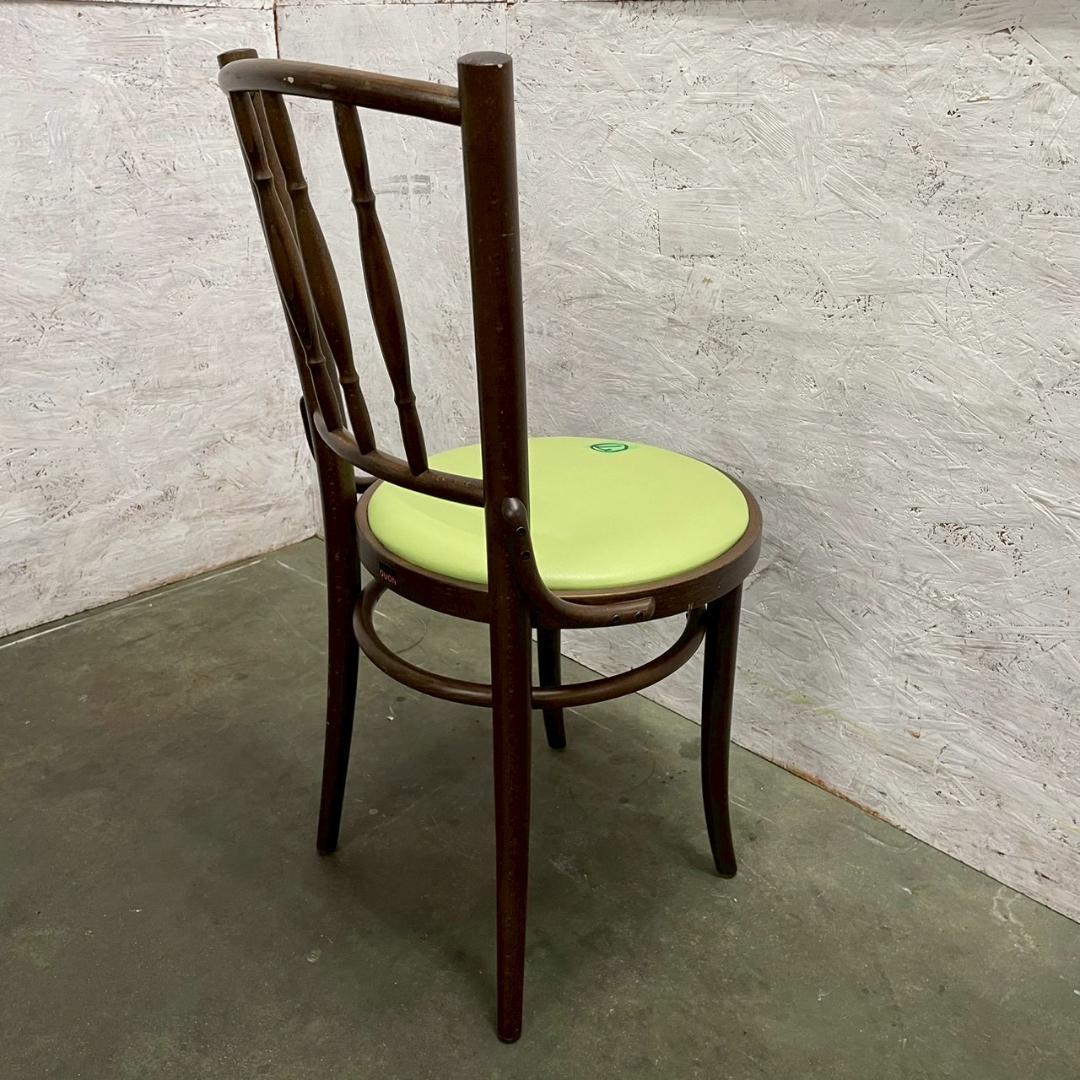 TON トン ベントウッドチェア チェコ製 曲木椅子 グリーン ⑦ A1646