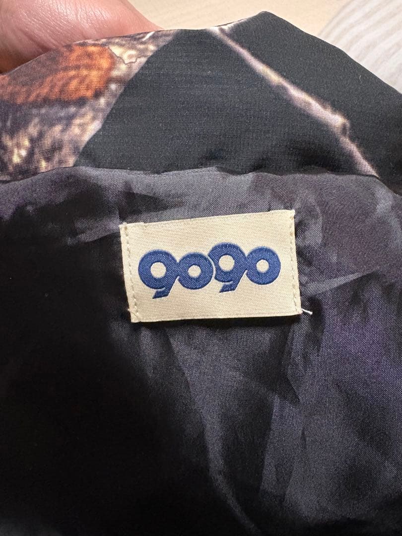 9090ブラックリアルツリーカモフラージュ柄ダウンジャケット - メルカリ