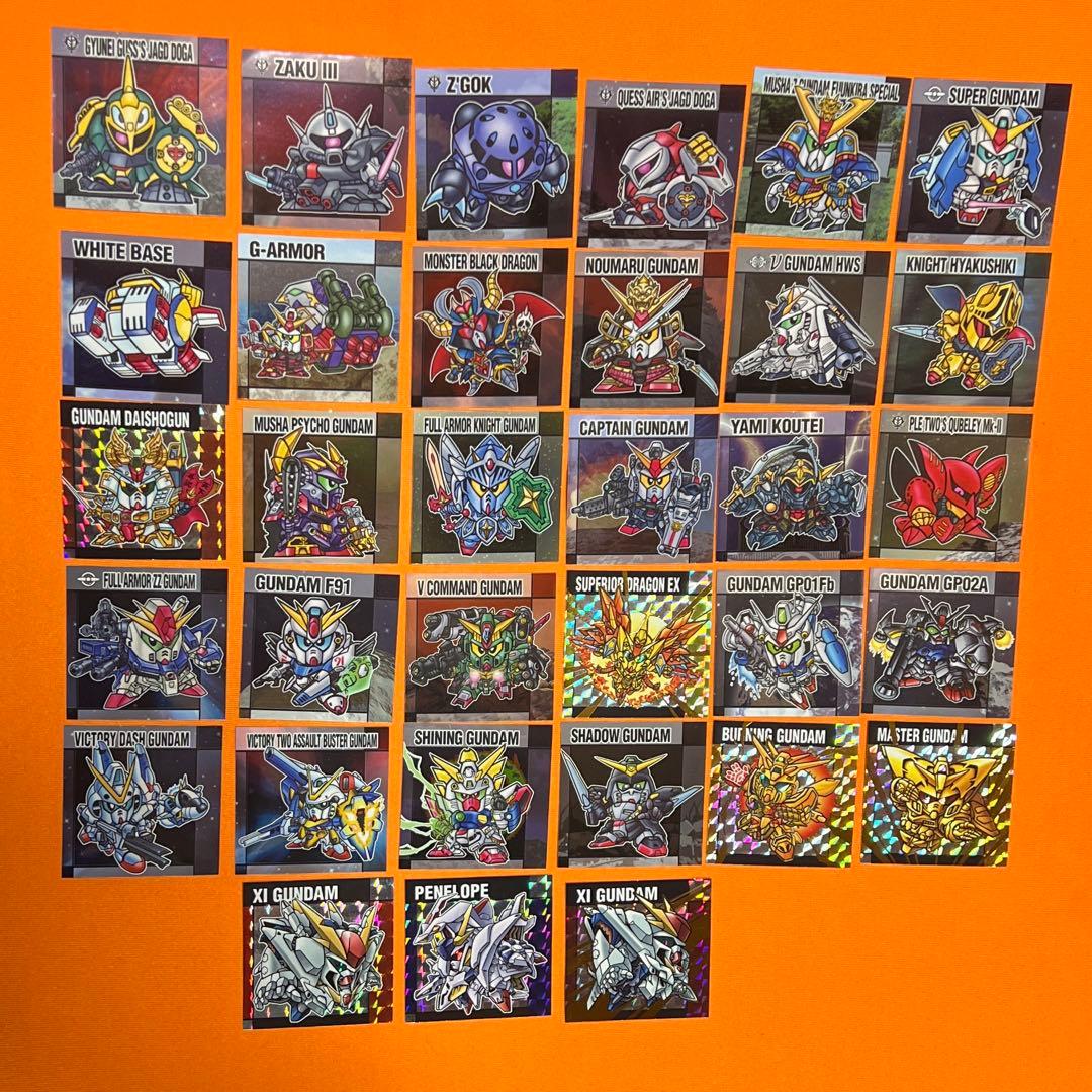 元祖SDガンダムスナック2 全33種 フルコンプリート 最安値 - メルカリ