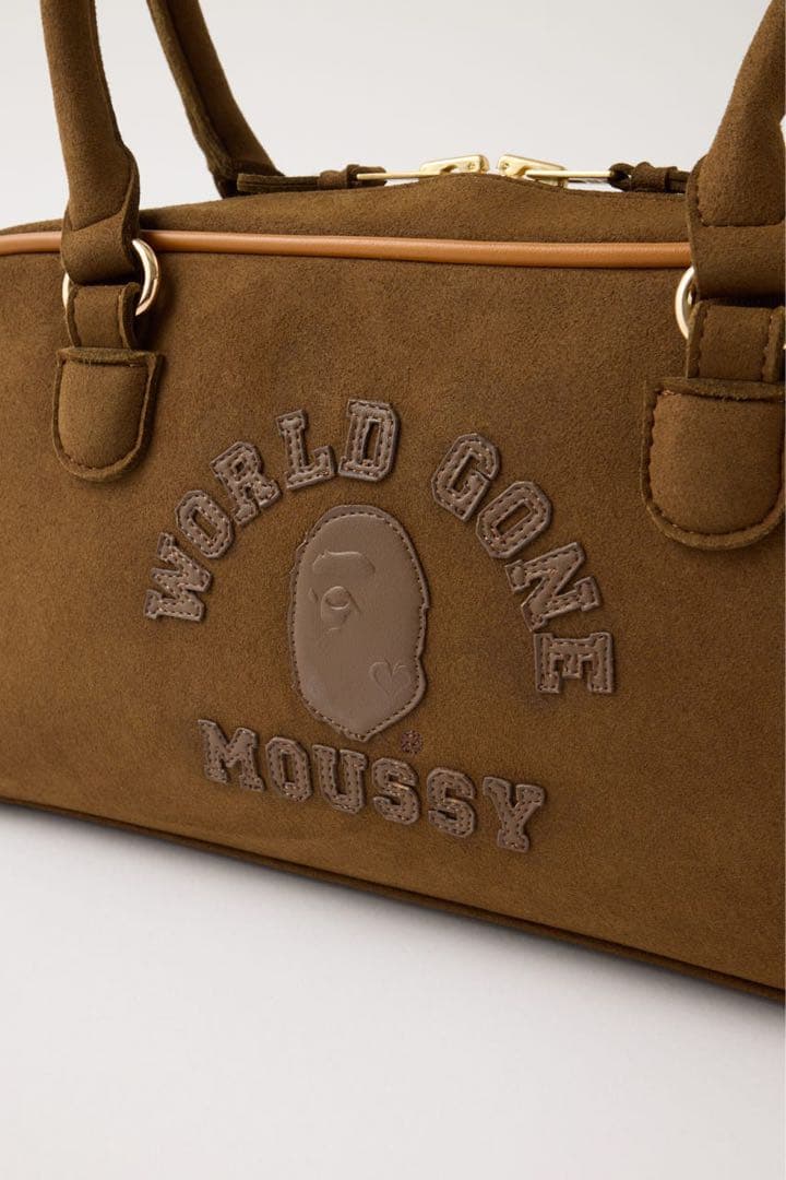 ブラウン MOUSSY A BATHING APE BOSTON バッグ - メルカリ