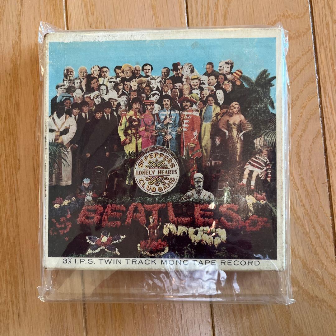 貴重！ ビートルズ サージェントペパー オープンリールテープ UK mono