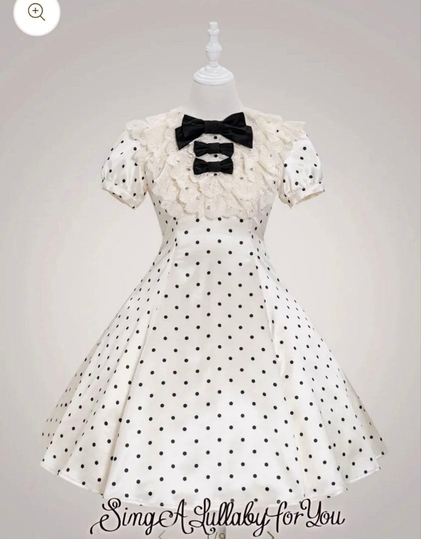 Epetice ドッド柄ワンピース ワンピース – Epetice