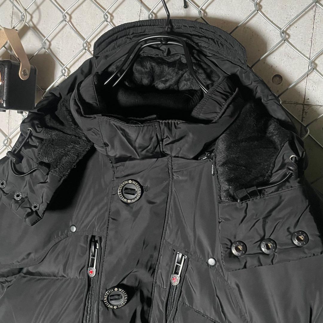 WELLENSTEYN ウェレンステイン ダウンジャケットドイツ製 撥水 黒 L