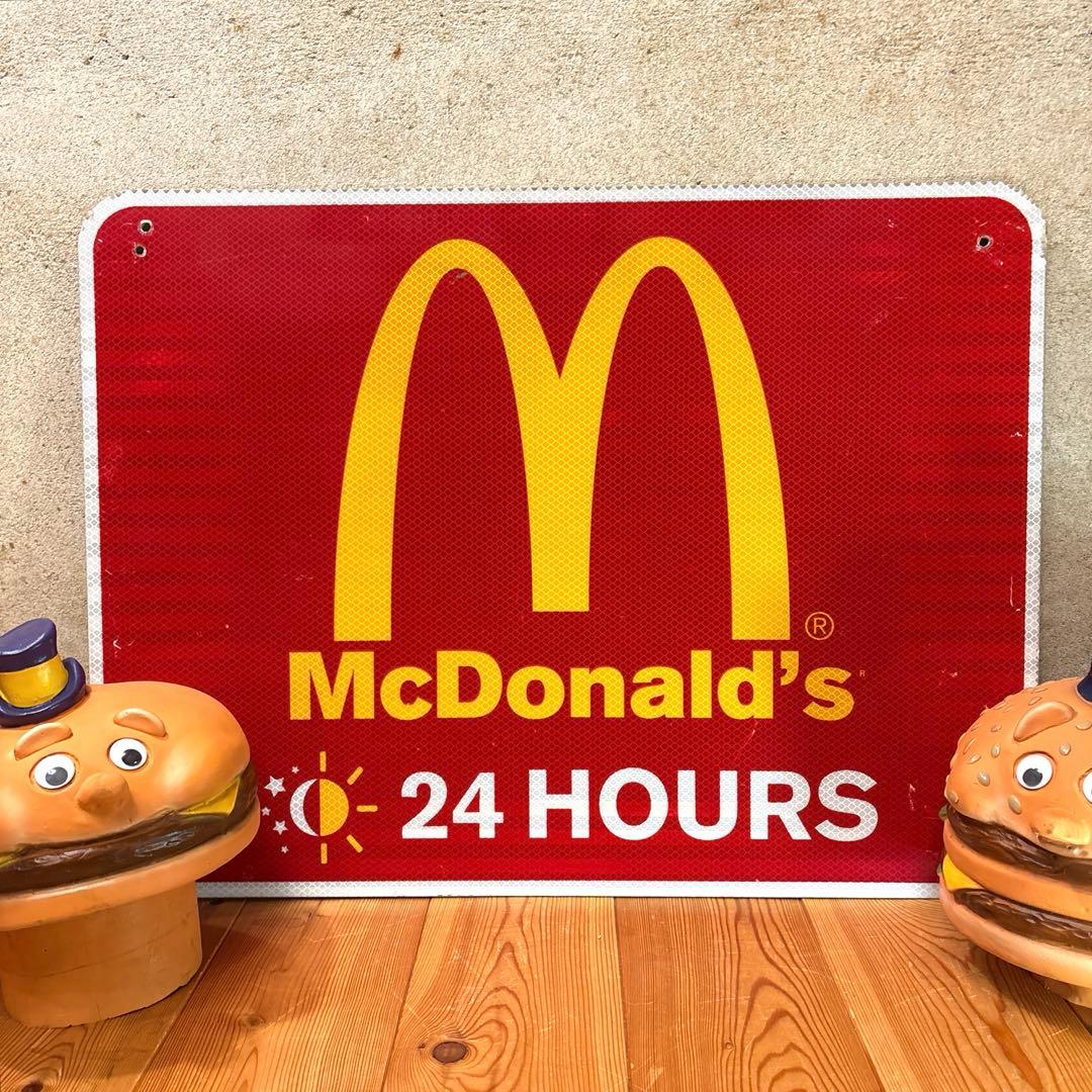 USA マクドナルド　ロードサイン　看板　ガレージ　McDonalds USA マクドナルド ロードサイン 看板 ガレージ McDonalds