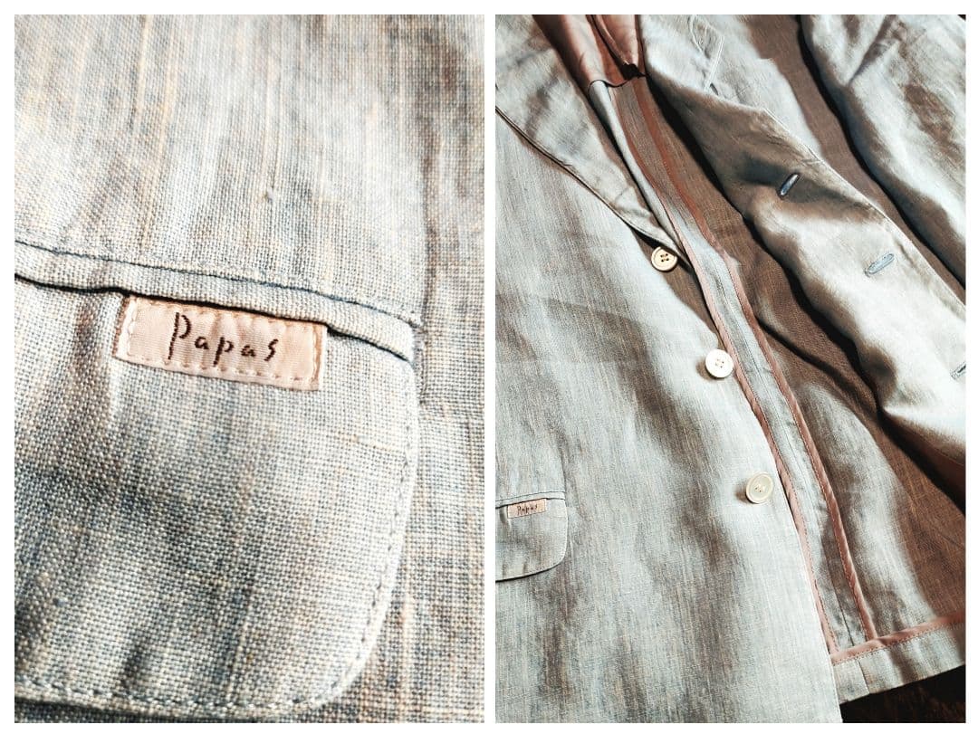 Papas パパス セットアップ スーツ ライトブルー 水色 L相当 - メルカリ