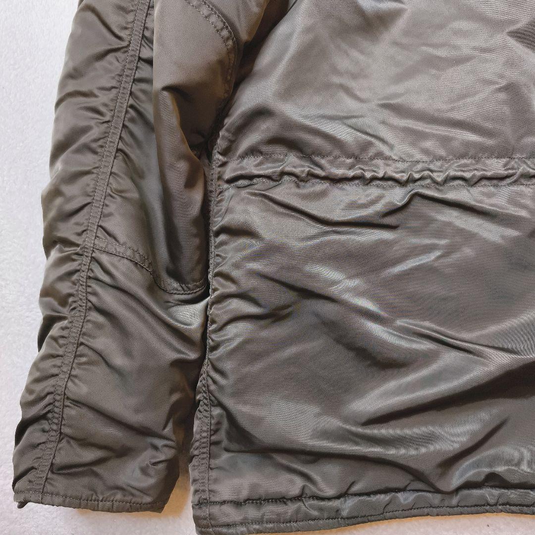 ALPHA INDUSTRIES N-3B フライトジャケット XL セージ INDUSTRIES