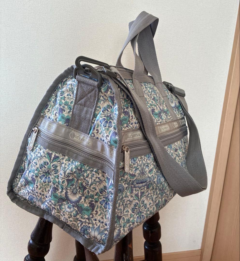 レア 美品 レスポートサック リバティコラボ ボストンバッグ