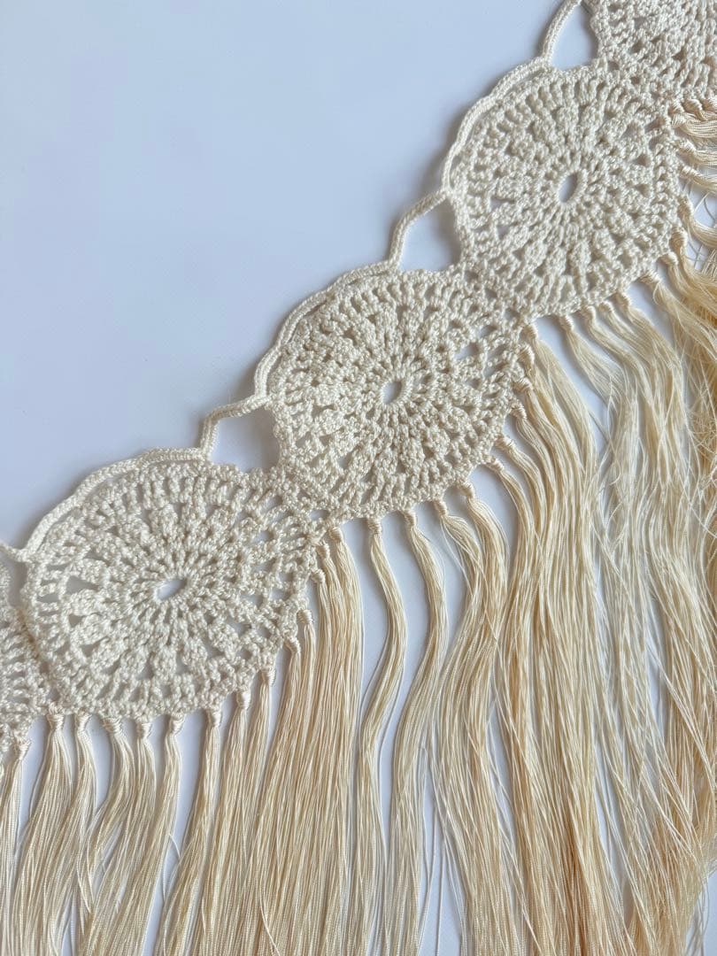 フラメンコ シージョ オフホワイト クロチェ SONIA JOHNES - メルカリ