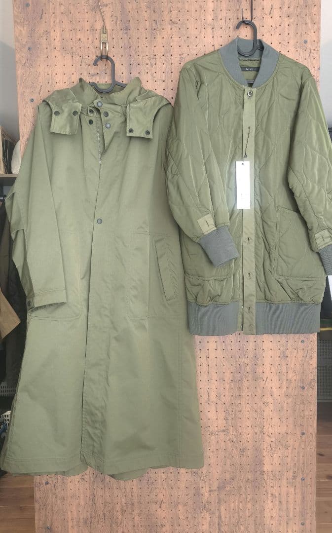 lelill レリル　アウターセット　3wayバックタックモッズコート lelillの3WAYバックタックモッズコート入荷しました。 | anouk