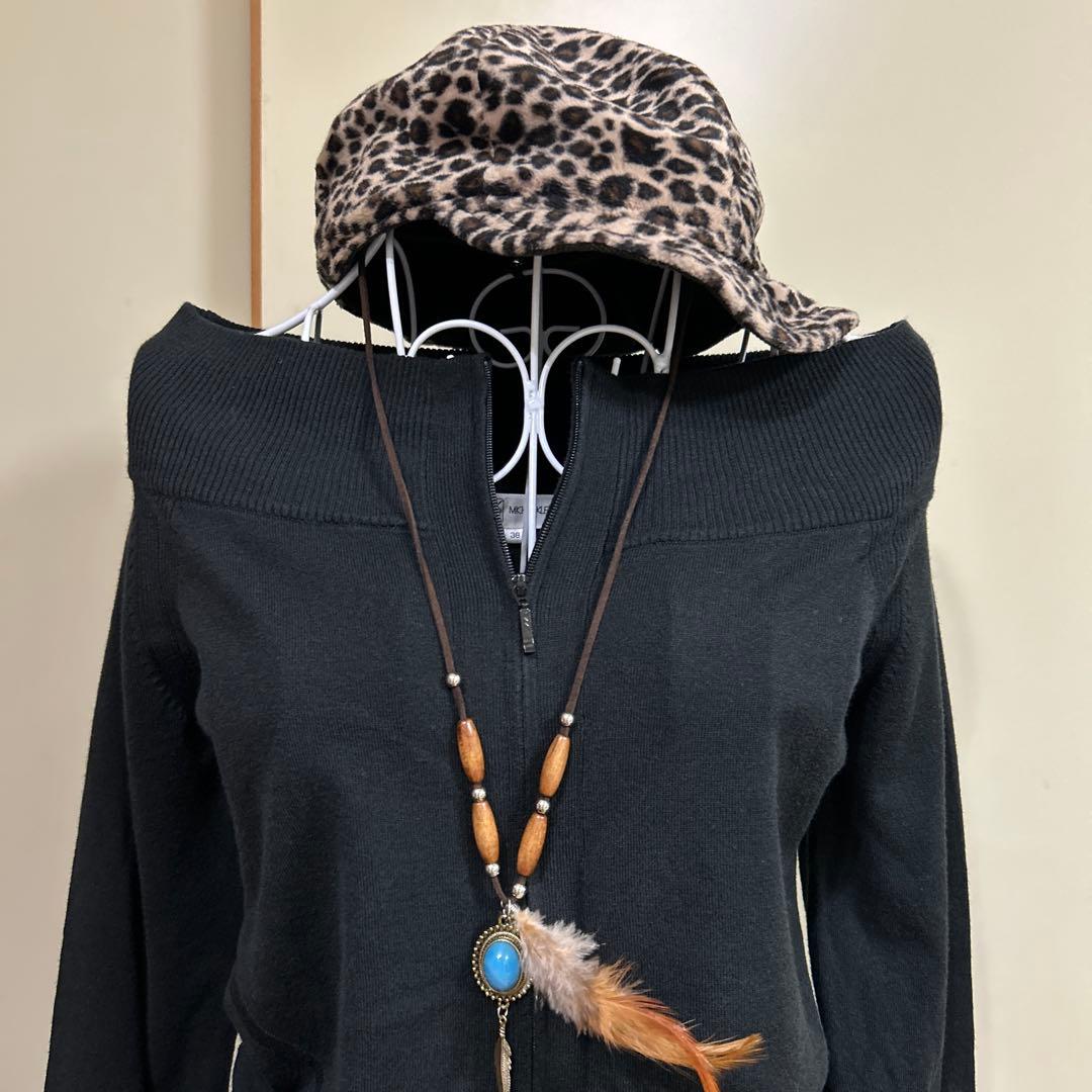 y2k 平成ギャル オフショルダー ダブルジップ ダークコア グランジ