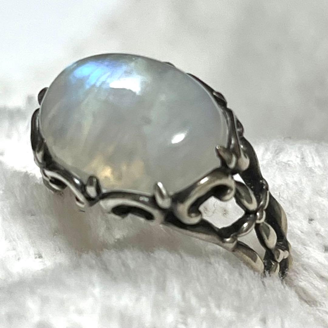 専用 Geodesique ジィオデシック ブルームーンストーン シルバーリング