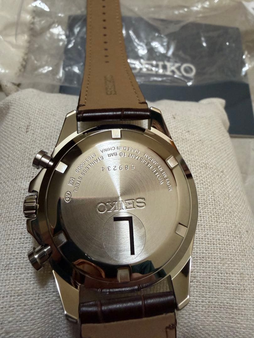 SEIKO 腕時計 SBTR017（3年保証） クロノグラフ