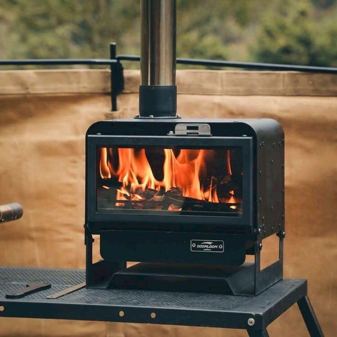 新品 新作 Soomloom スームルーム 薪ストーブ KAKAキャンプ 黒 - メルカリ