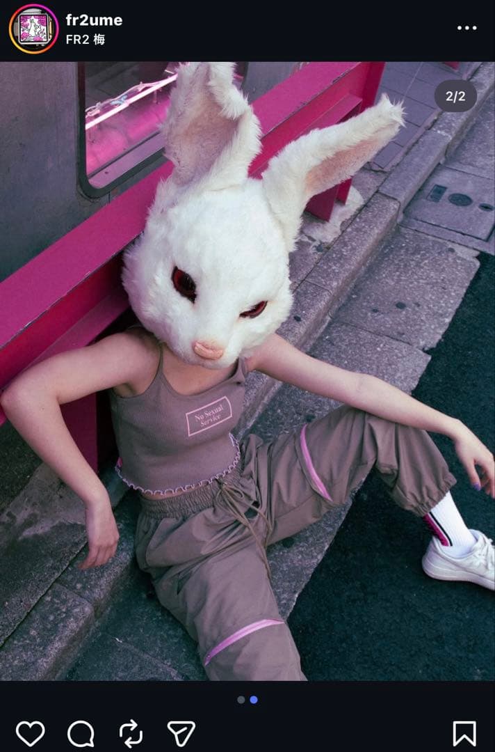 ⚫︎FR2梅 ナイロン カーゴパンツ 美品 - メルカリ