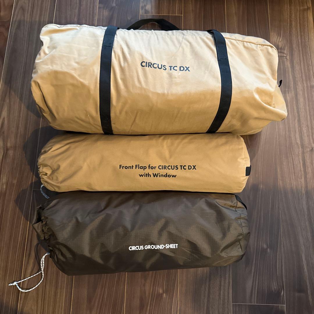 サーカスTCDX＆フロントフラップ＆グランドシートセット サーカスTCDX＆フロントフラップ＆グランドシートセット サーカス