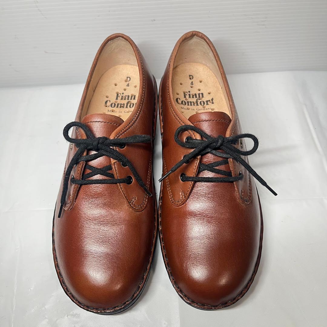 美品】フィン コンフォート レザー コンフォート ドイツ製 幅広 22.5