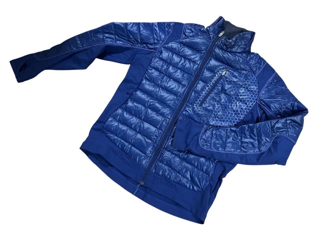 ★送料無料・美品★お洒落　デサント　ハイブリッドダウン　SAJ デモ　技術選 デサント スキー DESCENTE スキー【SKI】ハイブリッドダウンジャケット