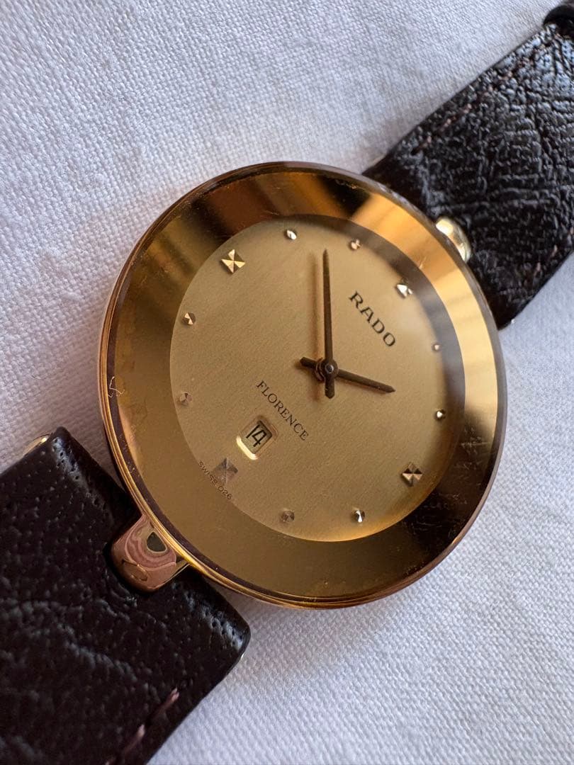 RADO ラドー　腕時計　フローレンス　16.3677.2 防水　日付表示 RADO（ラドー） 現品限り！30％OFF! RADO/K18 FLORENCE GOLD ウォッチ