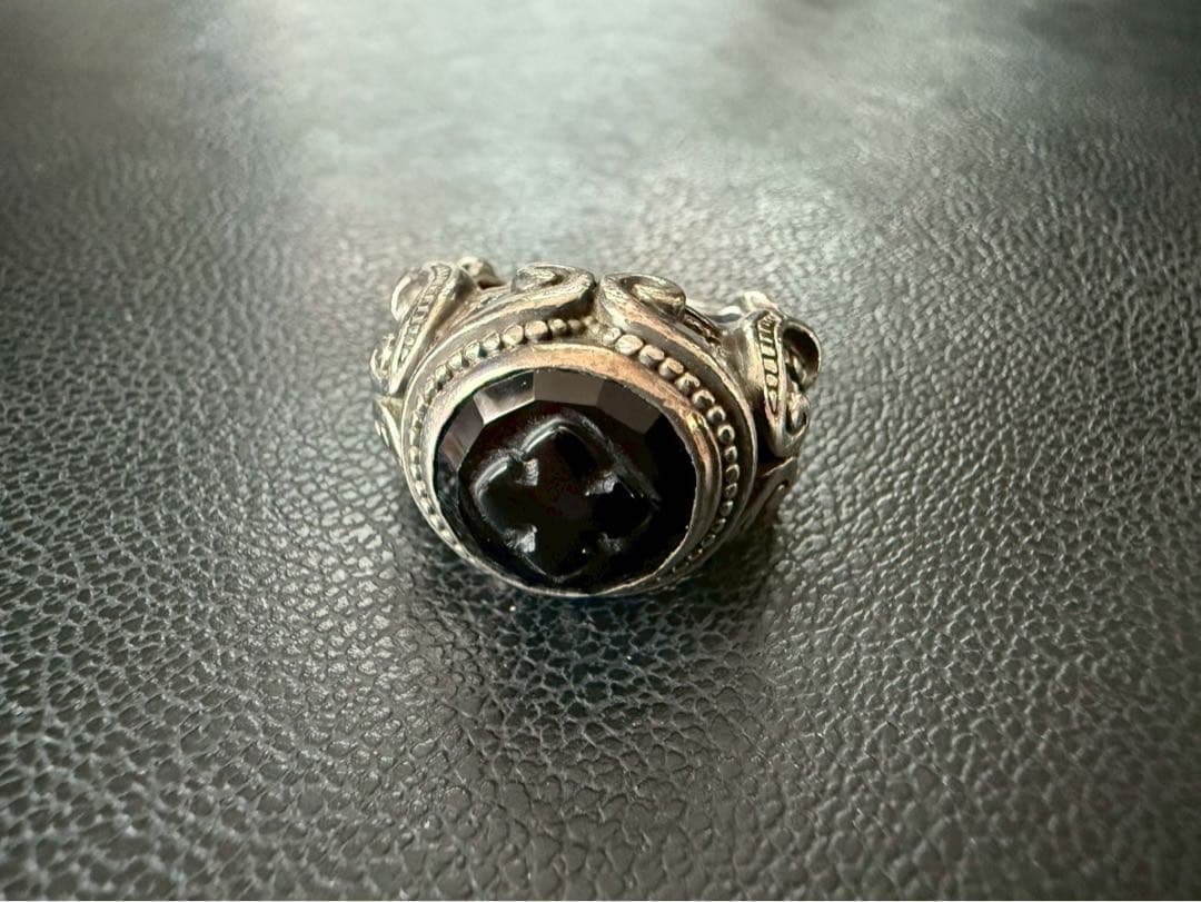 希少✨早い者勝ち‼️ STEPHEN DWECK 925 オニキス クロス リング