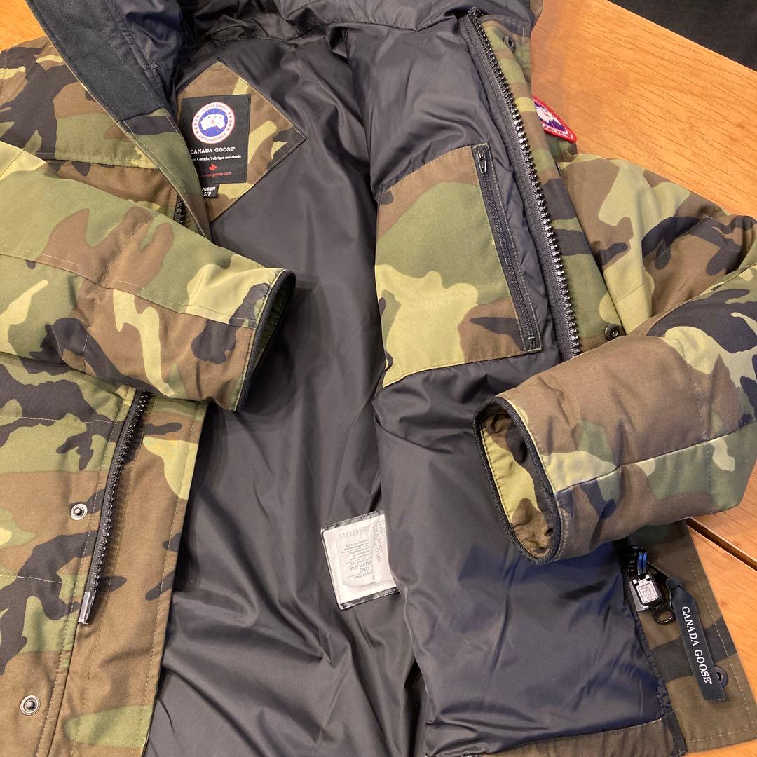 カナダグース ダウンジャケット マクミラン 迷彩 カモ S - メルカリ