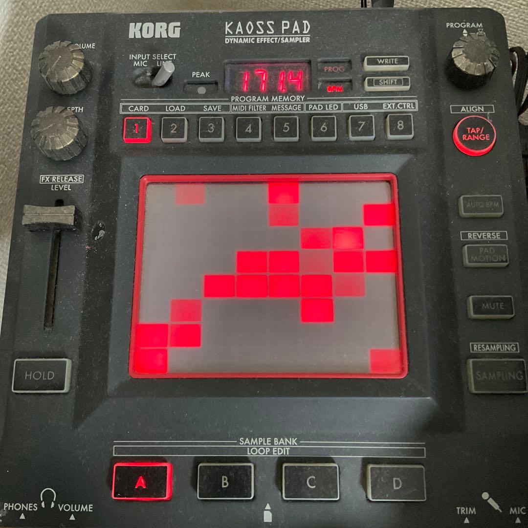 ジャンク　KORG KAOSS PAD エフェクト・サンプラー Amazon | KORG コルグ DJ用エフェクター/サンプラー KAOSS PAD 3 KP-3
