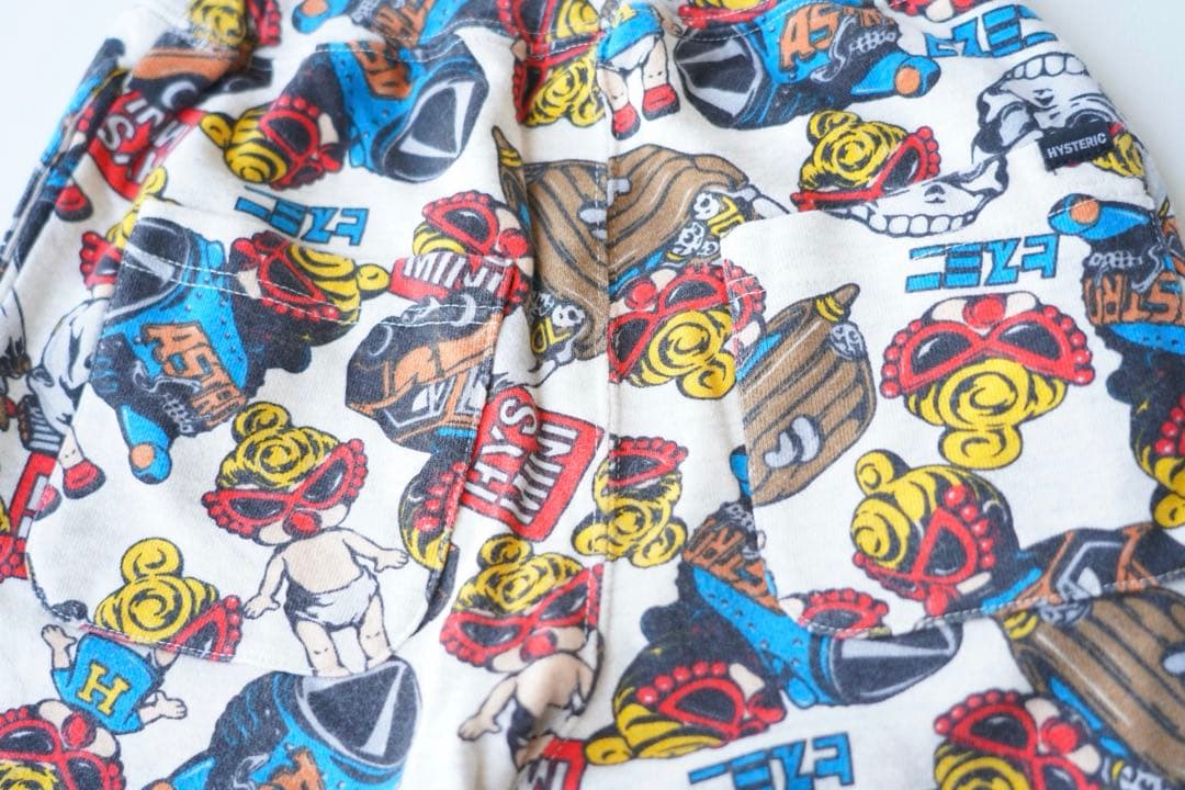 人気定番 ヒステリックミニ CAPSULE TOY総柄 セットアップ 120