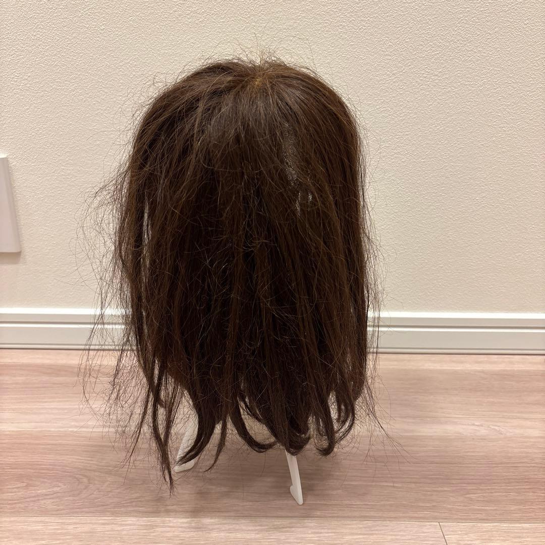 人毛MIX リネアストリア 天使のボブ チョコブラウン L - メルカリ