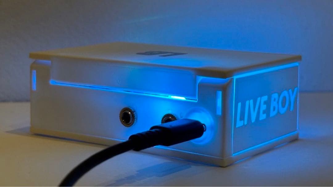 LIVEBOY V2】【Bluetooth】アイスブルー リバーブユニット - メルカリ