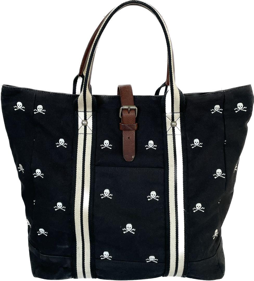 ラルフローレン ラグビー トートバッグ 木村拓哉 ブラック RUGBY 廃盤