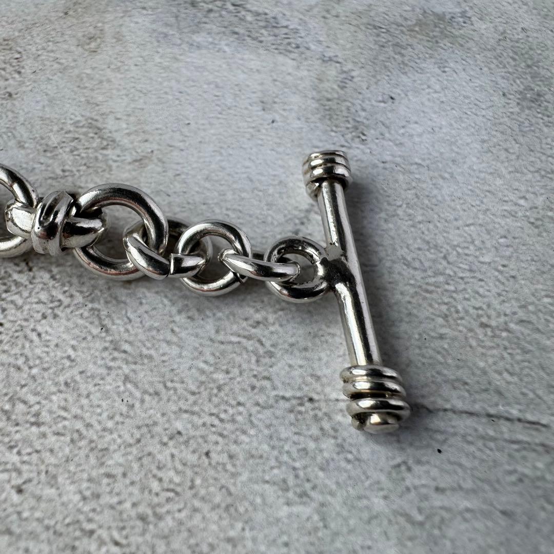 ヴィンテージ ダブルノットチェーンブレスレット シルバー925 メキシコ