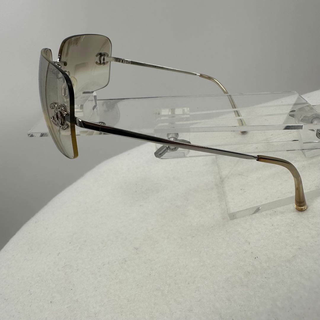 CHANEL サングラス ラインストーン ココマーク ヴィンテージ 4017-D