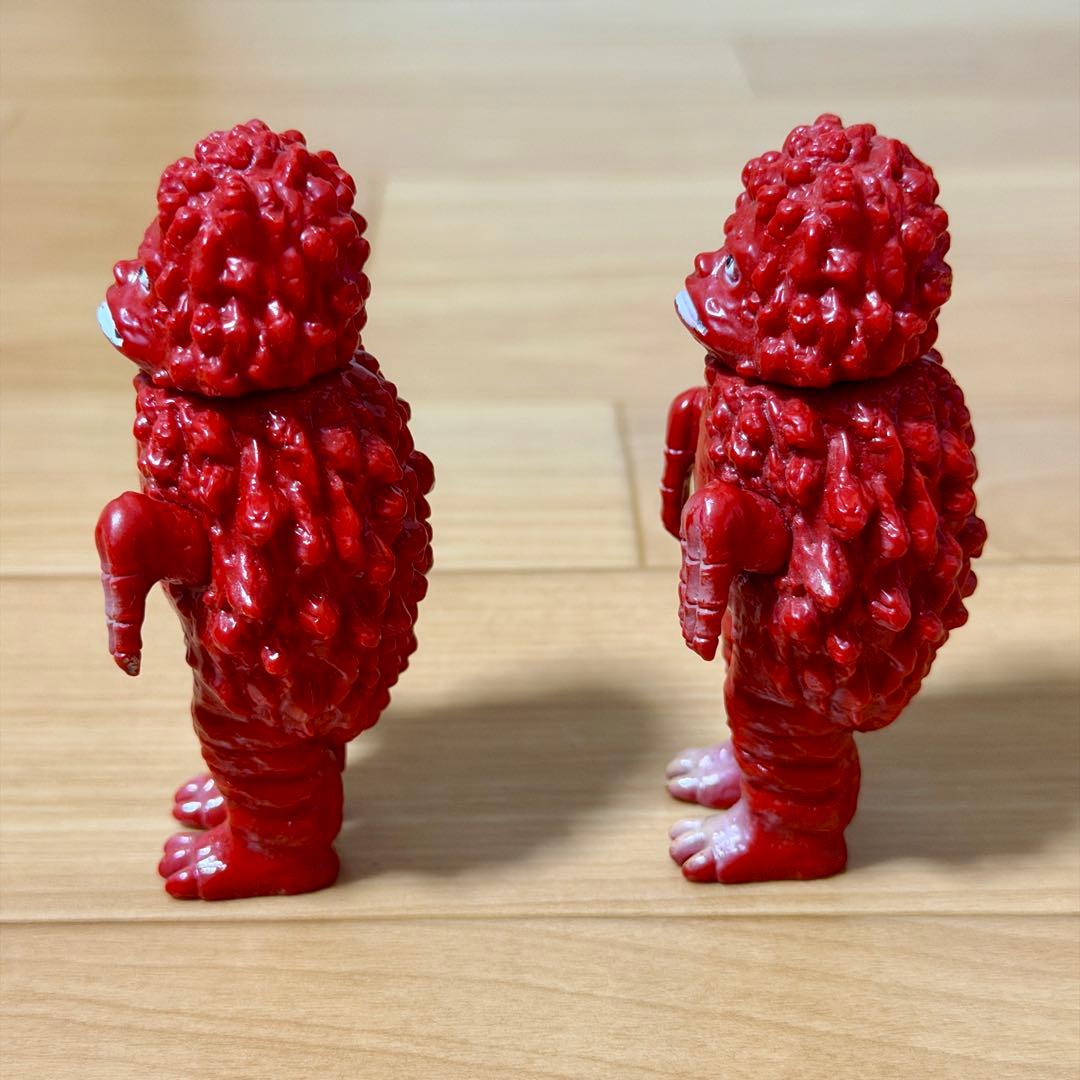 レア希少】 硬質ミニソフビ ガラモン 2体セット ウルトラ怪獣列伝 円谷