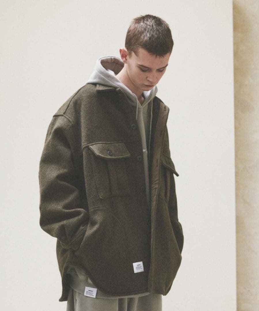 リベーレ ポケットチマヨ オーバーシャツ ジャケットLIBERE平野紫耀