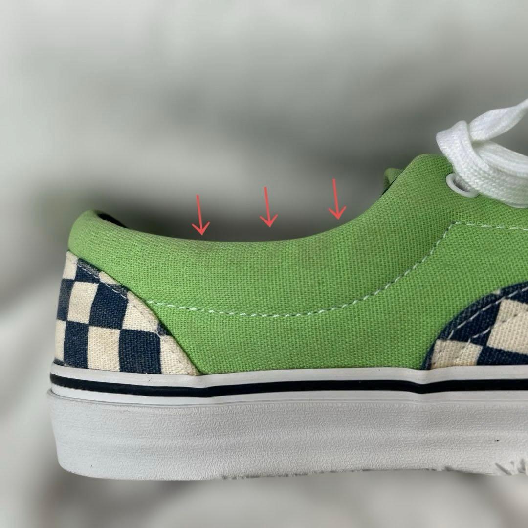 VANS Era Van Doren チェッカー/グリーン 27.5cm
