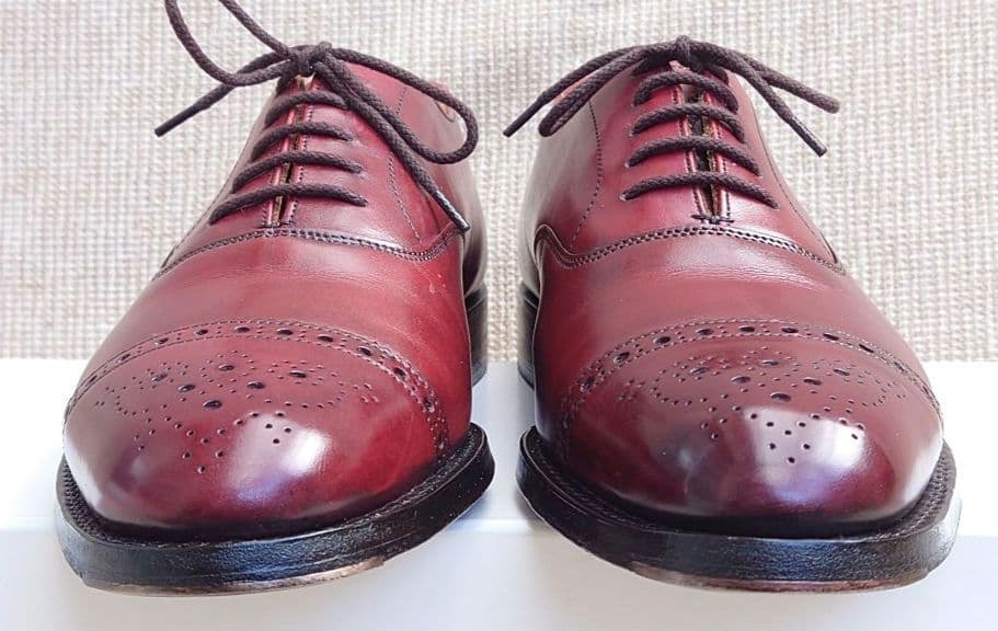 ロイドフットウェア ストレートチップ メダリオン チーニー製 26.5cm