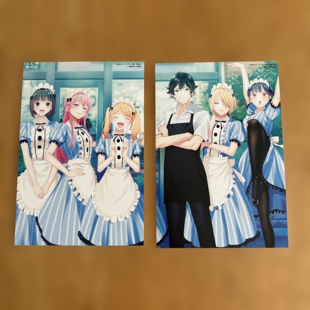 女神のカフェテラス ポストカード 特典 - メルカリ