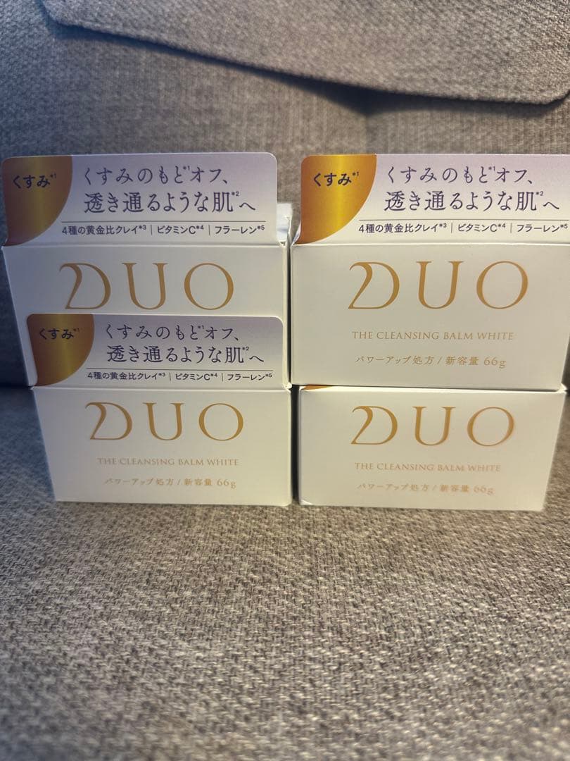 新 DUOクレンジングバームホワイト 66g 4個セット DUO（デュオ） ＼新・誕生DUO／ ザ クレンジングバーム 選べる4種 66g