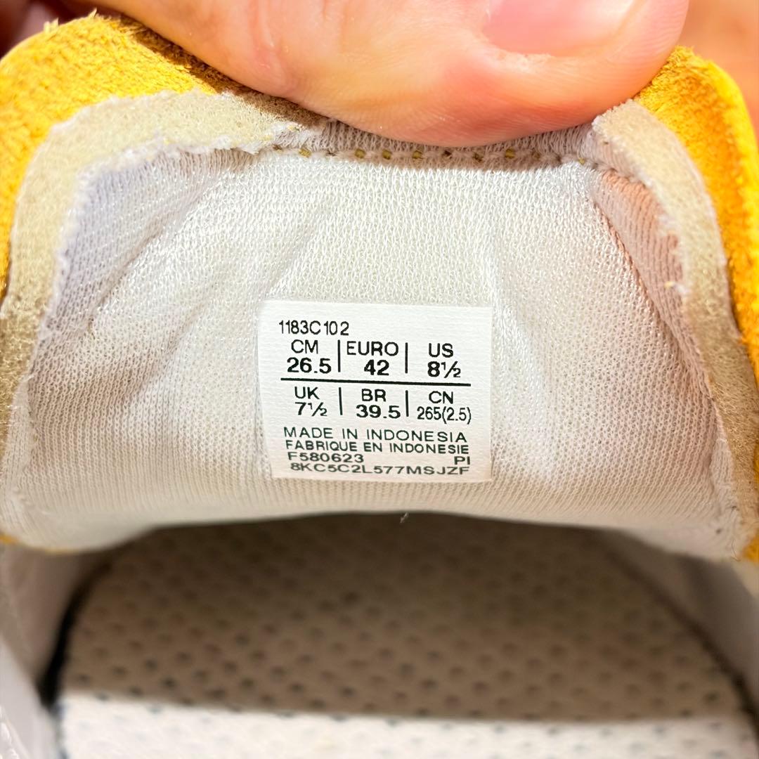 Onitsuka Tiger Mexico66 イエロー 26.5cm 美品