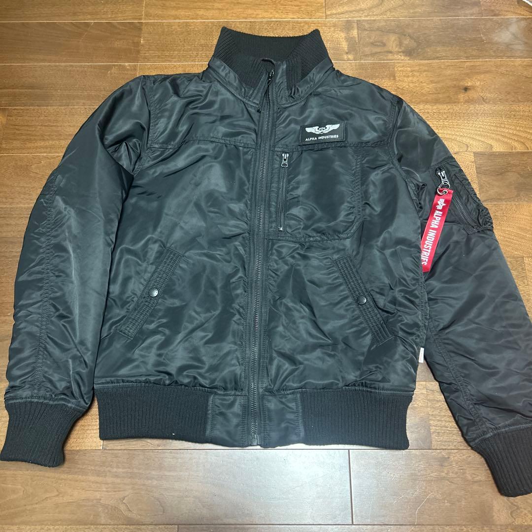 Alphaブラック MA-1 フライトジャケット MA-1 フライトジャケット Japanスペック【ユニセックス】 | アルファ