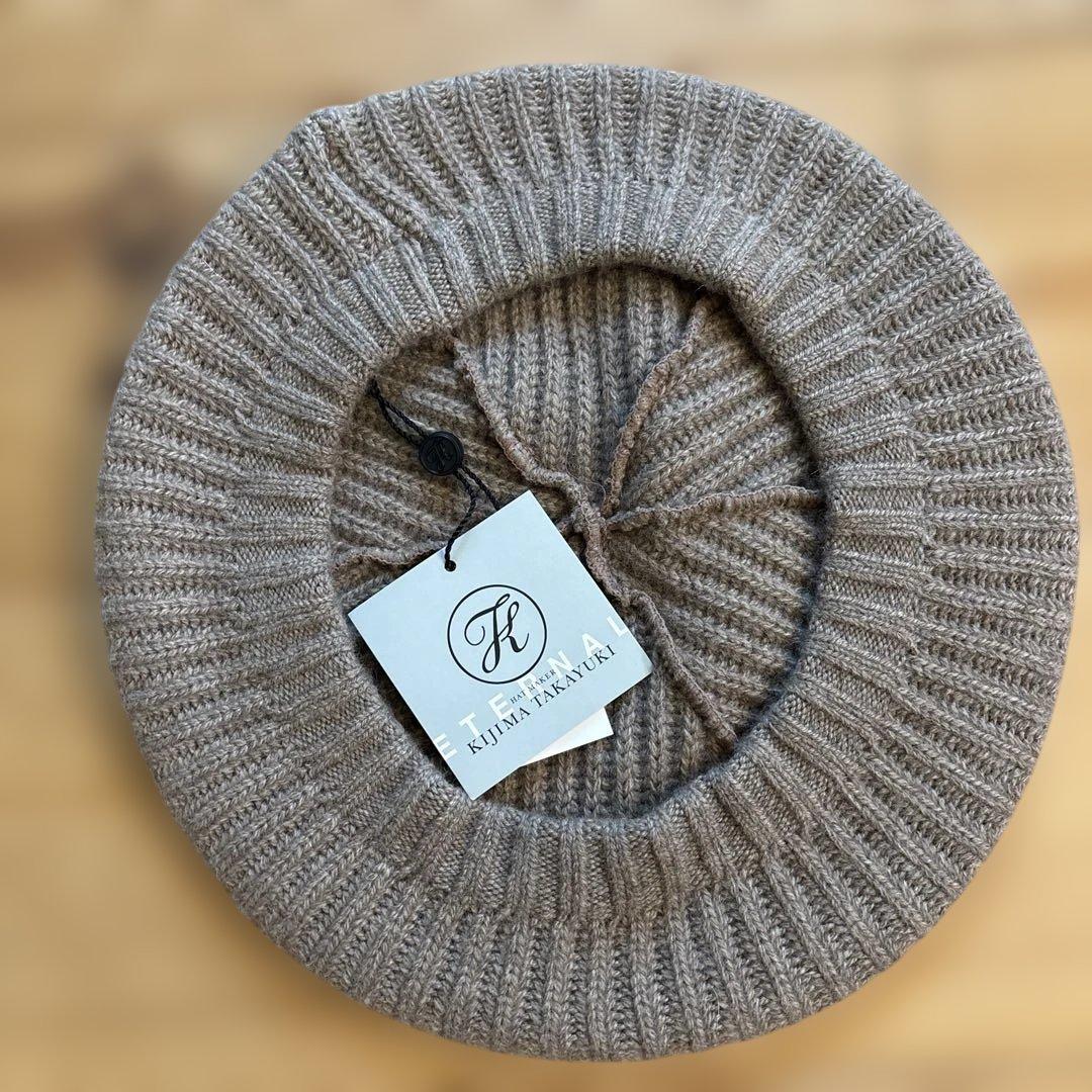 KIJIMA TAKAYUKIカシミヤ100％ ベレー帽 - メルカリ