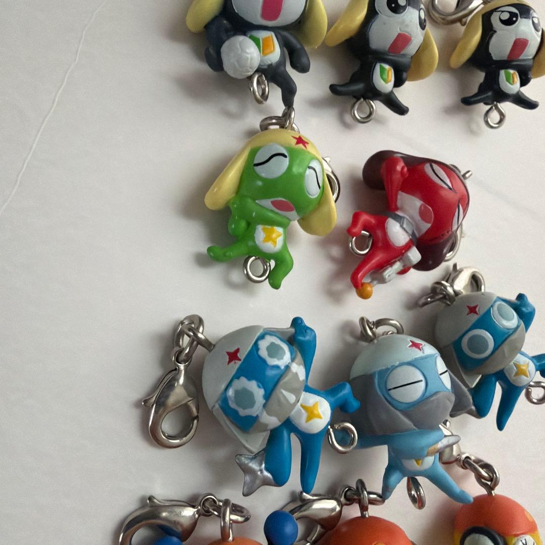 ケロロ軍曹 ケロロ小隊集合であります ファスナーチャーム フィギュア