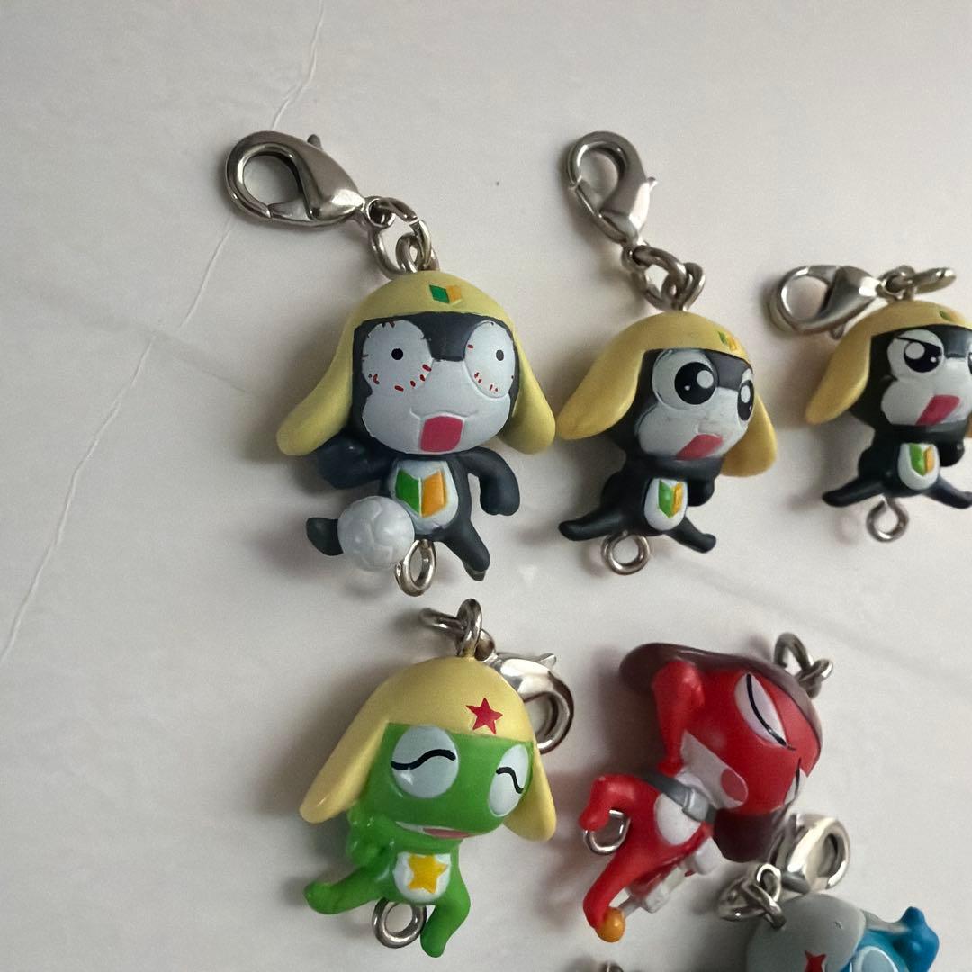 ケロロ軍曹 ケロロ小隊集合であります ファスナーチャーム フィギュア