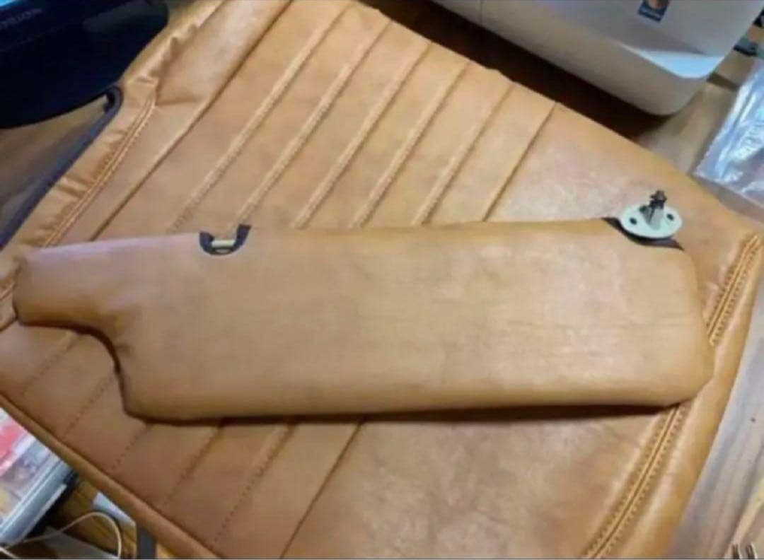 78プラド キャメル サンバイザー カバー 左右セット グレイス シート