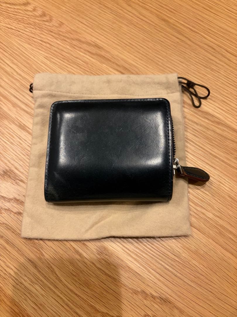 ガンゾ GANZO L字ファスナー二つ折り財布 コードバン GANZO 新作コードバン Lファスナー二つ折り財布 - YouTube