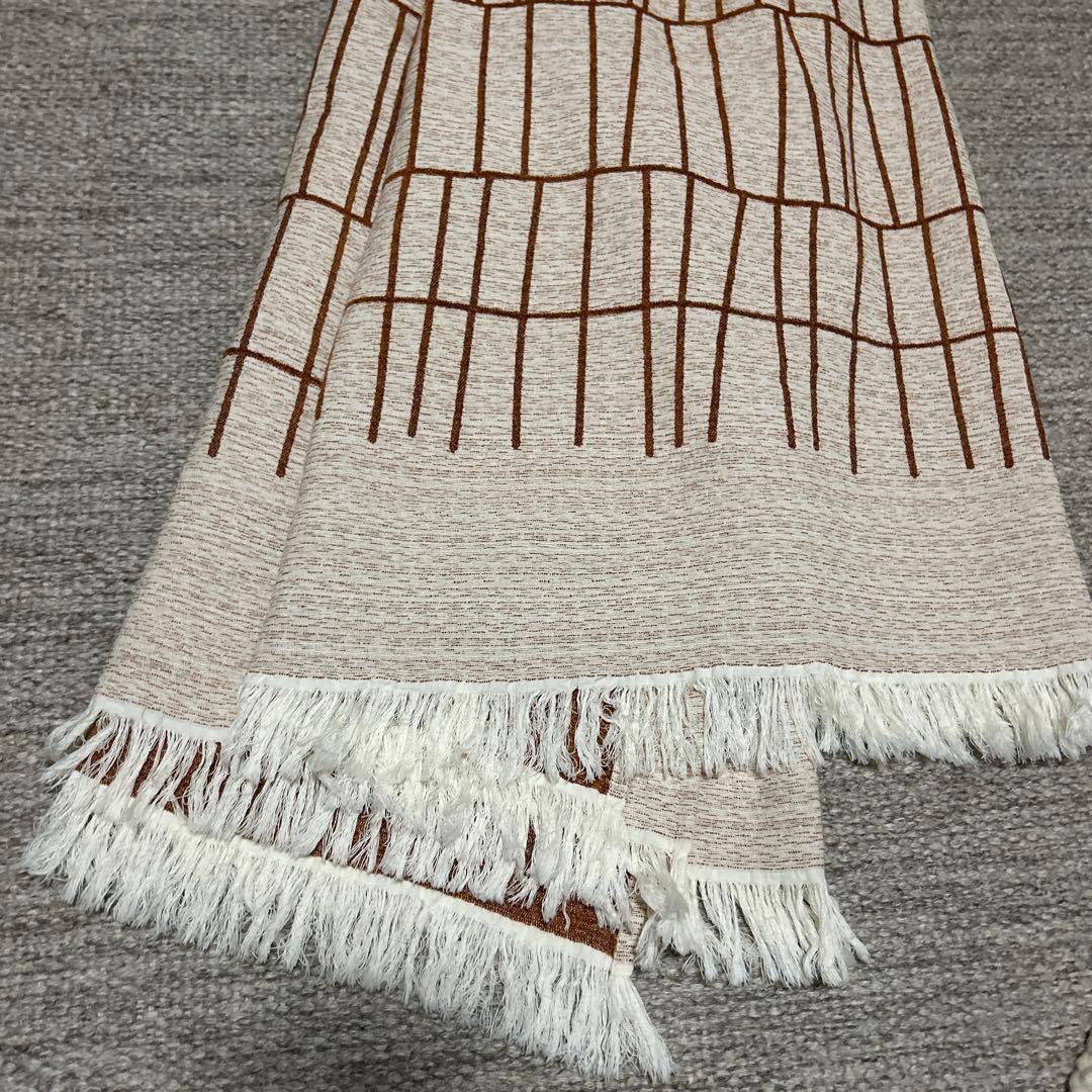 アクタス ACTUS ジャガード織 ブランケット - メルカリ