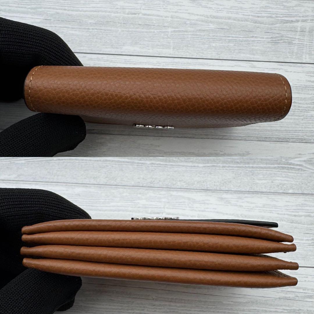 極美品】ロエベ カードホルダー 名刺入れ アナグラム ライトブラウン